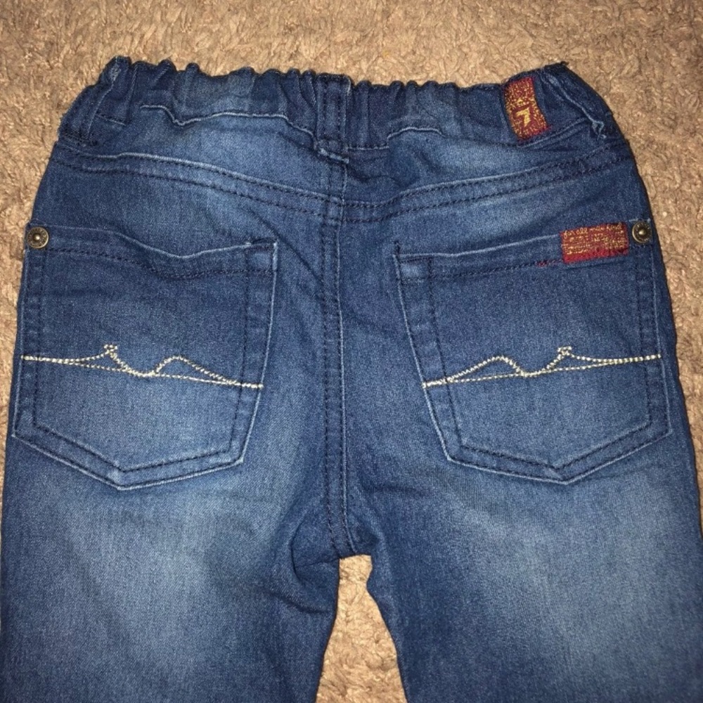 Like NEW 7 For All Mankind 2T Toddler Boy Jeans